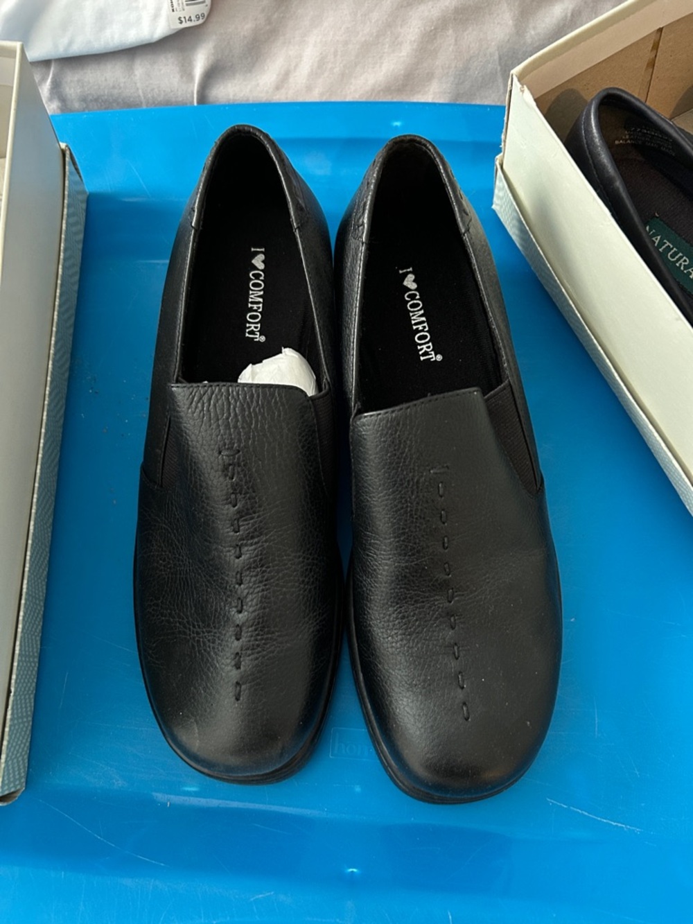 Women’s Black Slip-On Comfort Loafers
